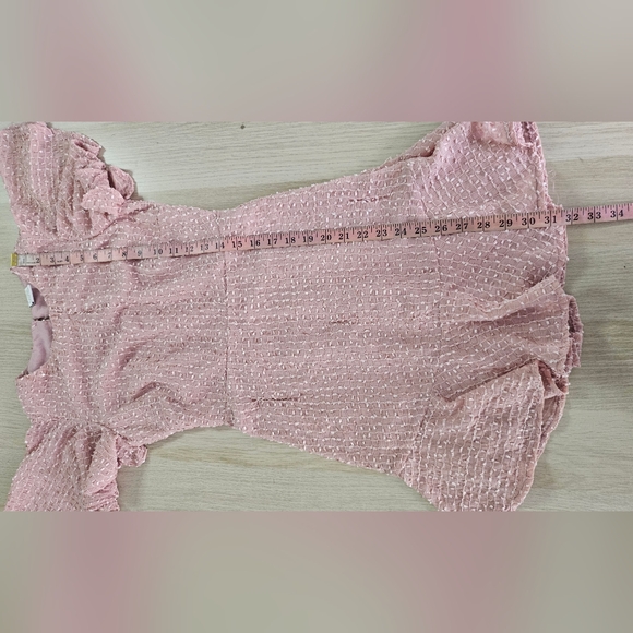 Selfie Leslie Isabelle Angel Sleeve Empire Dress - Picture 9 of 9